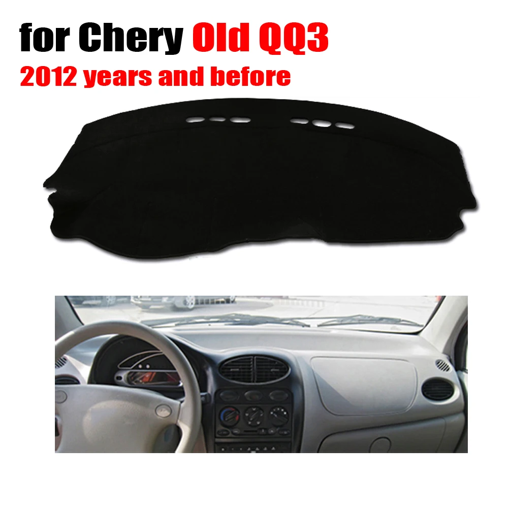 Коврик для приборной панели автомобиля Chery old QQ3 2012 и до лет левосторонний привод