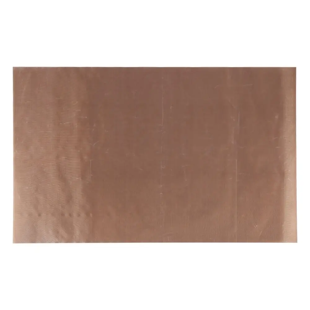 Brown 30x40cm Многоразовый коврик для выпечки термостойкий тефлоновый лист для выпечки клееная бумага термостойкая подкладка антипригарная для наружного барбекю - Цвет: Brown 30x40cm