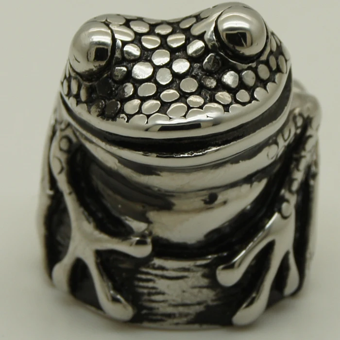 Мужчины/Мальчик Тяжелая яркая лягушка Рокки Байкерская фотография|Кольца| |