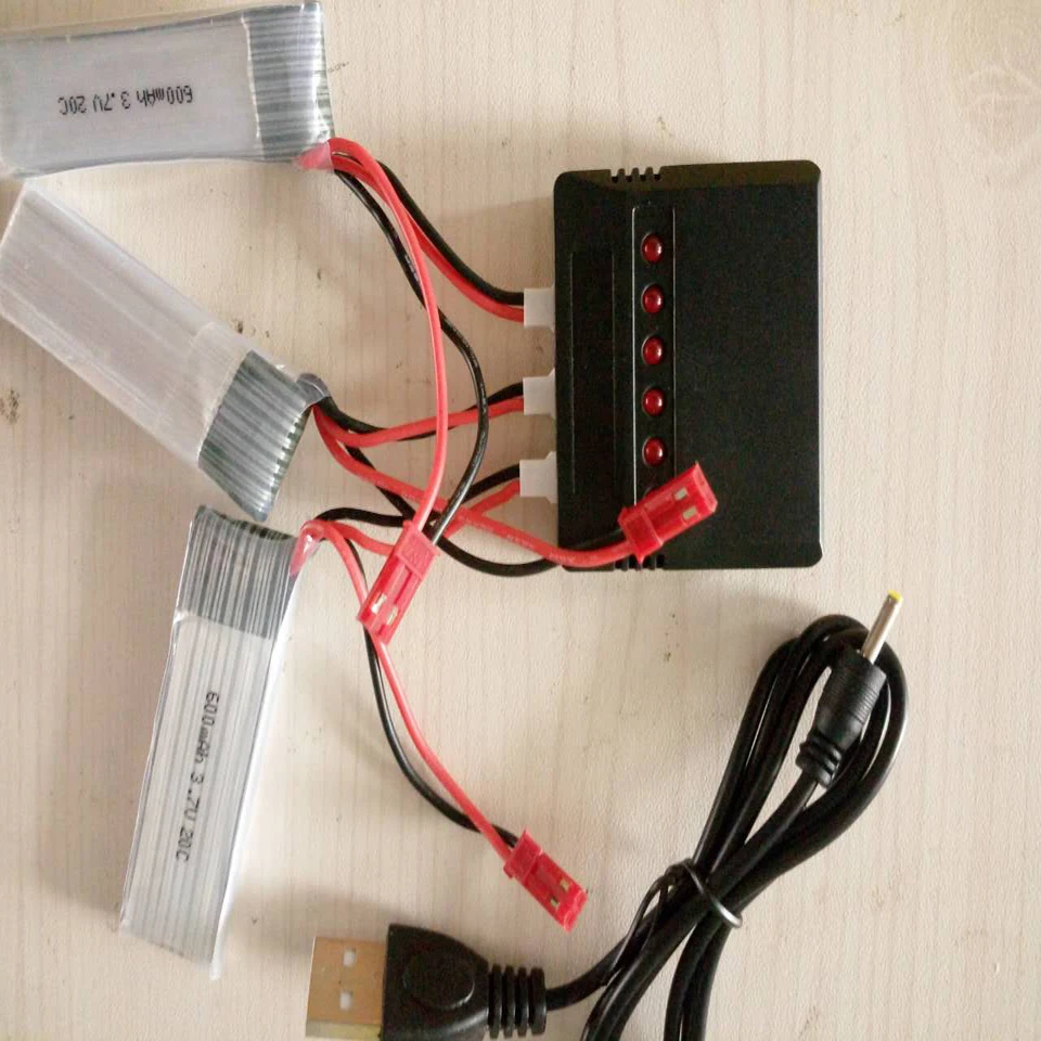 3 шт. 7 в 600 мАч 20C li-po литий-полимерные Батареи akku аккумулятор JST для walker wltoy Вертолет