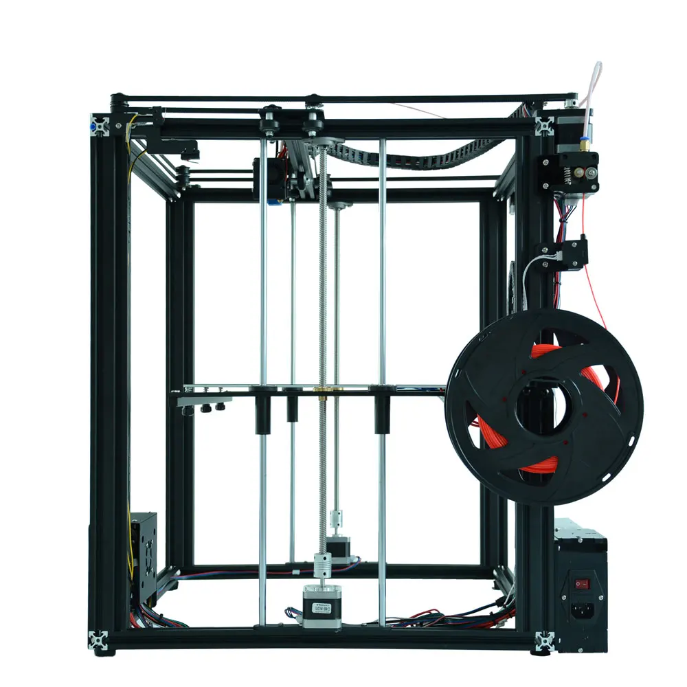 Горячая Распродажа, Tronxy X5SA, 3d принтер, сделай сам, набор, полностью металлический, 3,5 дюймов, сенсорный экран, высокая точность, автоматическое выравнивание, PLA нити в подарок