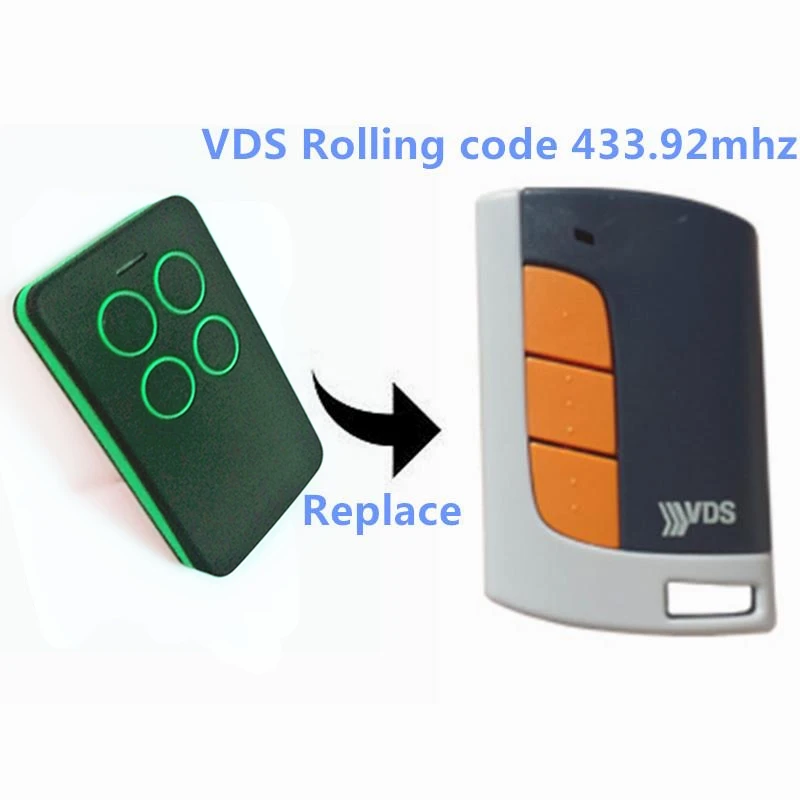 VDS rolling code дубликат ключа fob совместимый пульт дистанционного управления ручной