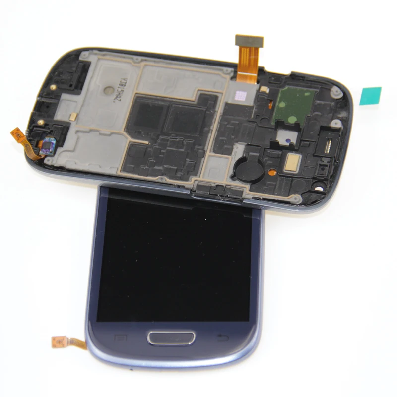 Замена для Samsung Galaxy S3 Mini i8190 ЖК-дисплей сенсорный экран с рамкой в сборе | Мобильные