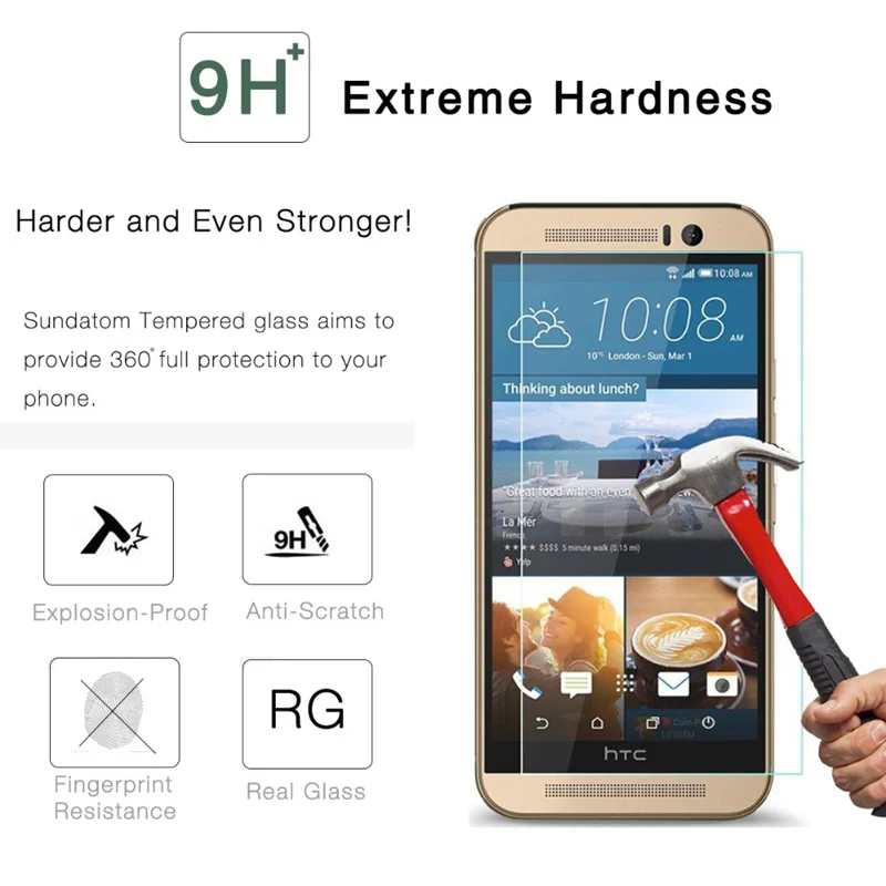Высококачественное противоударное закаленное стекло для HTC Desire 830 320 326 510 526 610 616 620