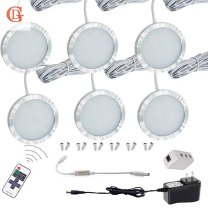 Светодиодный светильник для шайбы, 12 В, 2,5 Вт, 6 шт.комплект