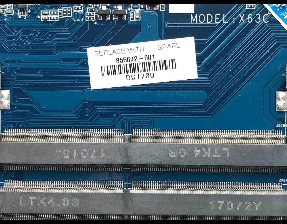 Высокое качество 855672 601 для ноутбука HP Probook 450 G3 материнская плата DAX63CMB6D1 SR2EY I5 6200U