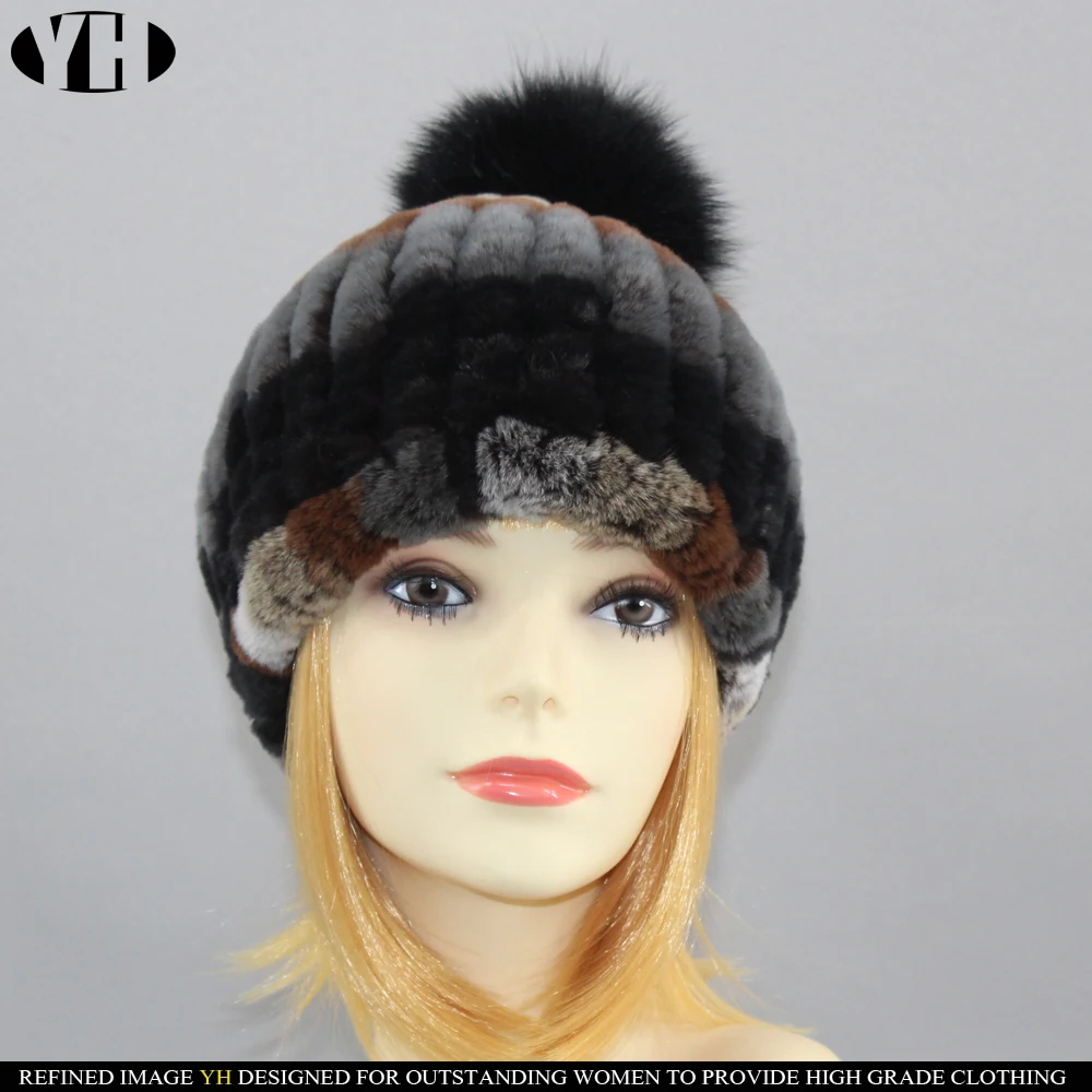 2019 Новое поступление Вязаная шапка с помпоном для Для женщин шапки бини