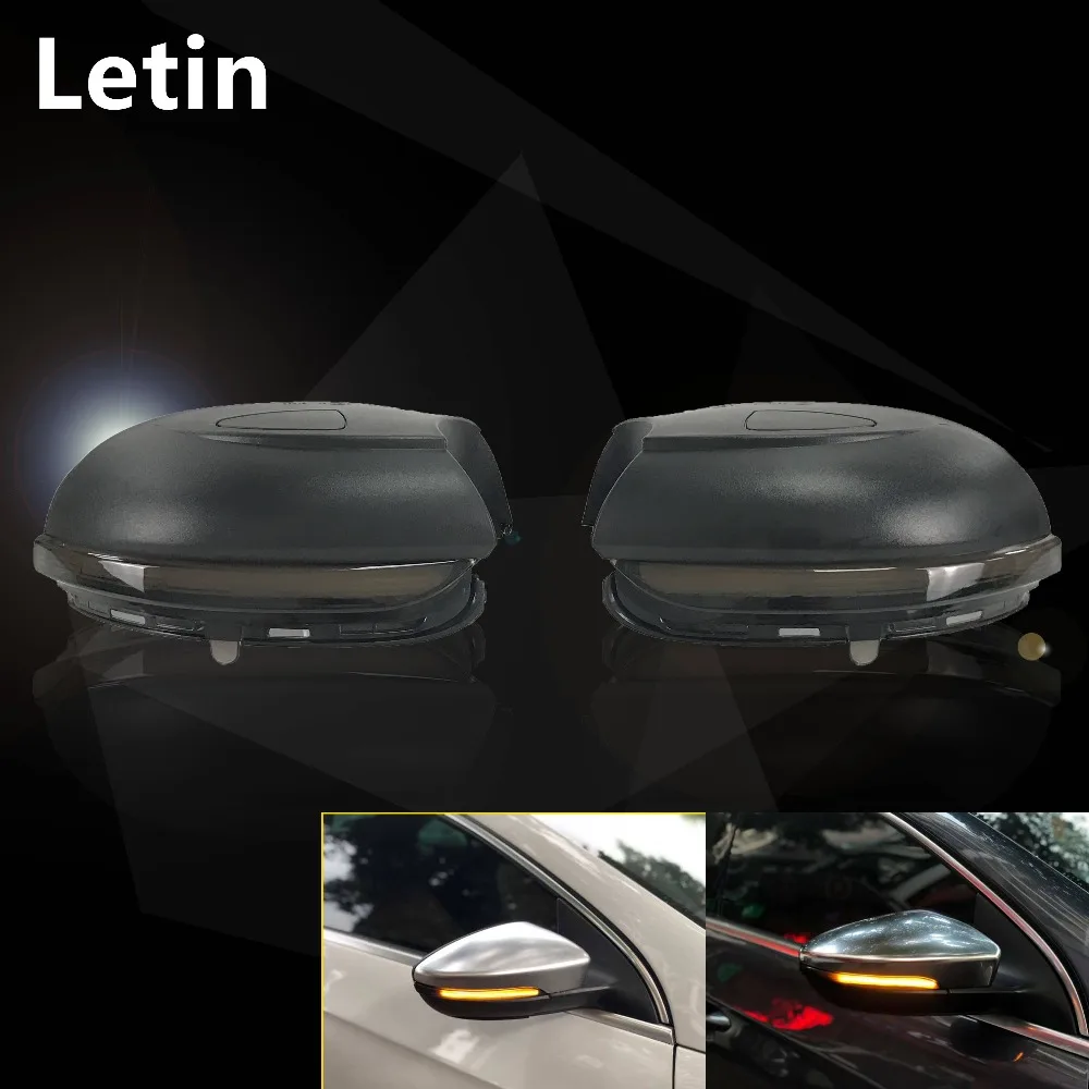 Letin Для VW MK6 Golf GTI 6 R line боковое зеркало заднего вида прокрутка динамический