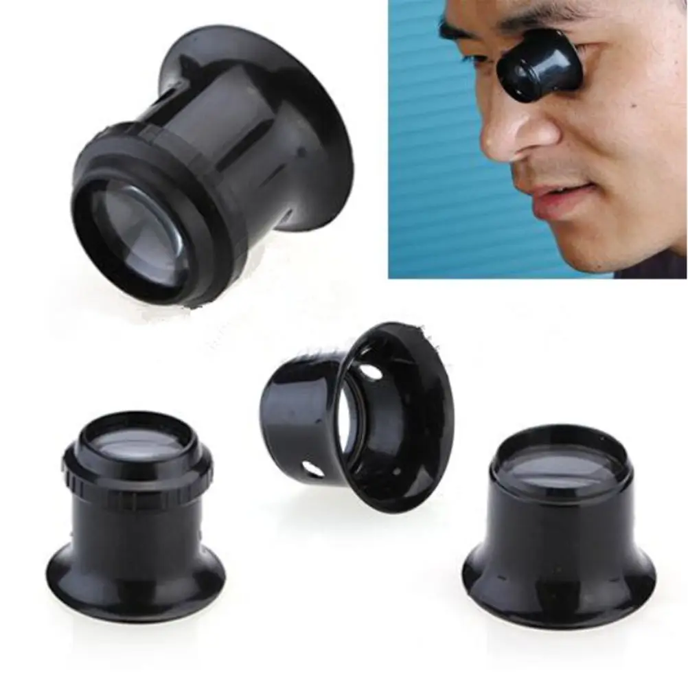 

10X Monocular Magnifying Glass Loupe Lens Jeweler Tool Eye Magnifier Jewelry Tool