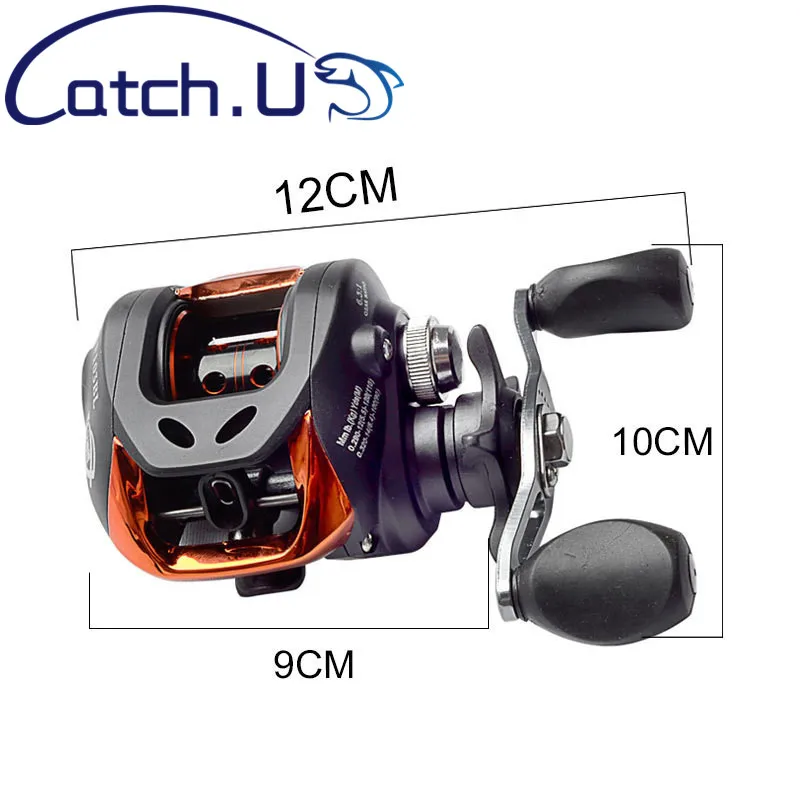 Catch. U baitcasing катушки морской воды капли колеса катушка 10 + 1BB рыболовные