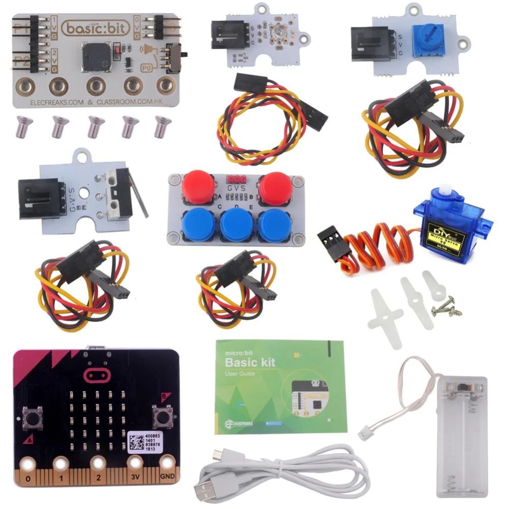 Для базового набора Microbit стартовый комплект с микро: битной - Цена: 3 107,81 руб.