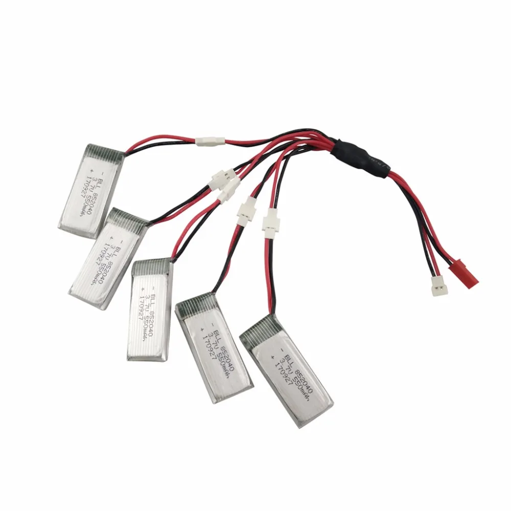 5 шт. 3 7 V 550mah литиевая батарея US регулируемое зарядное устройство для JXD 523 523W