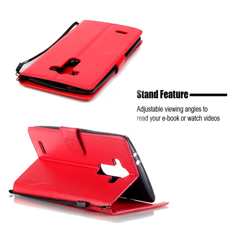 Case for LG G4 g4 H818 H815 H818p H815t H815TR H815P H812 US991 Leather Wallet Magnetic Flip Phone Cover | Мобильные телефоны и