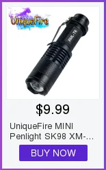UniqueFire 1508 4715AS 850nm светодиодный фонарик 5 Вт Lanterna инфракрасный свет светодиодный 3 режима регулируемый фонарик для охоты на открытом воздухе