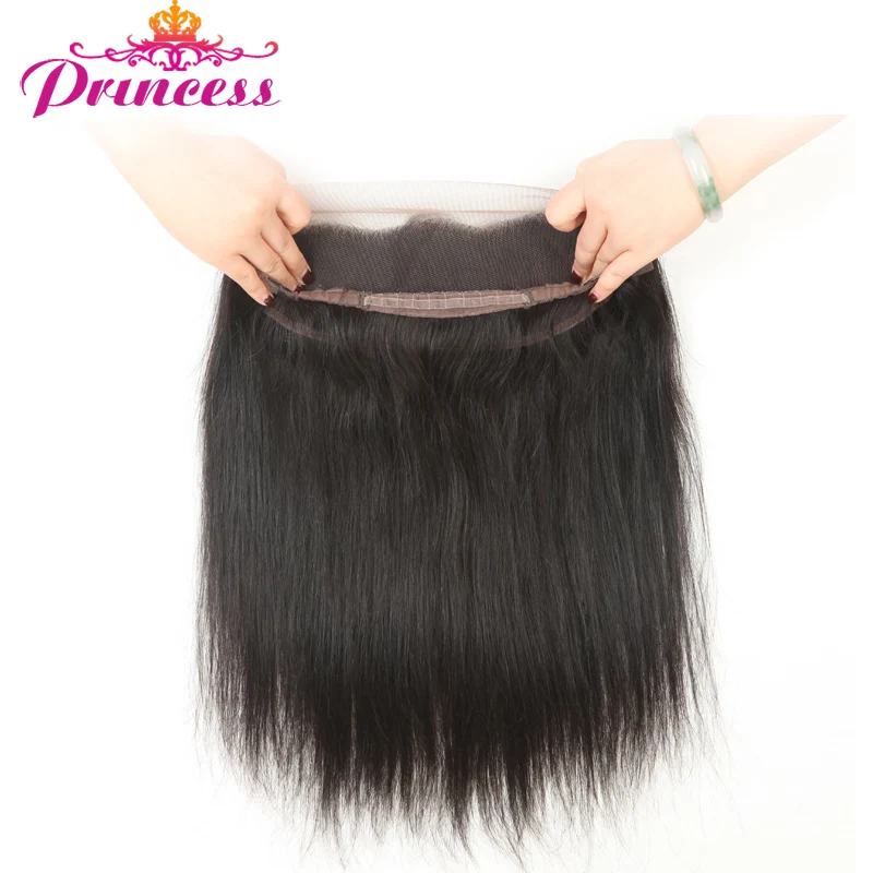 Красивая принцесса 360 Кружева Фронтальная Закрытие с детскими волосами