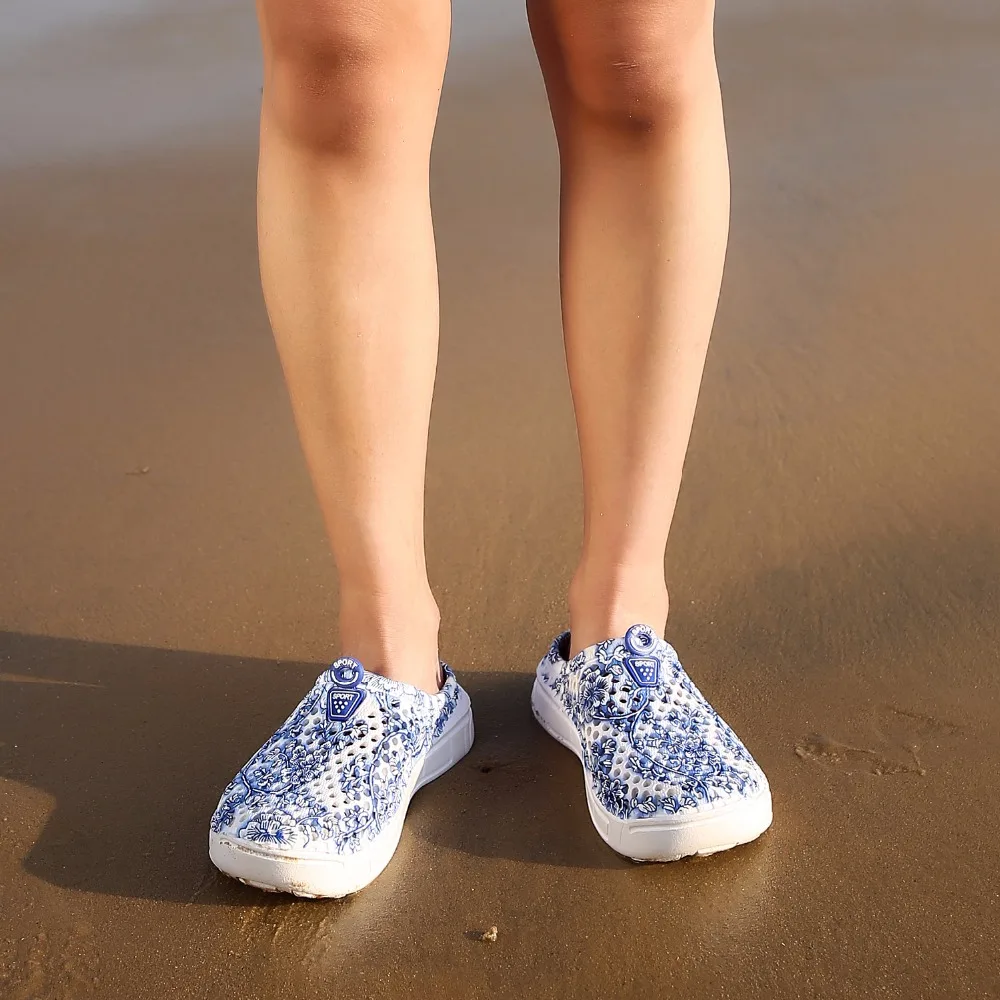 2018 летние модные мягкие шлепанцы для женщин повседневные пляжные сандалии