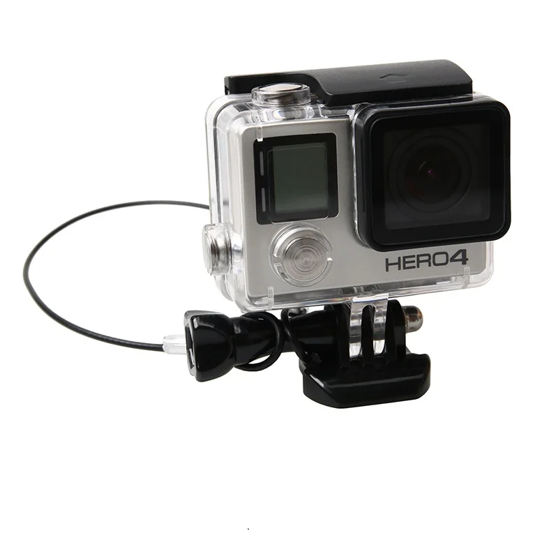 Кабель для вожжи-ходунки из нержавеющей стали для камеры Gopro Session, DSLR, шлема, Skydive, велосипеда, автомобиля на присоске и т. д