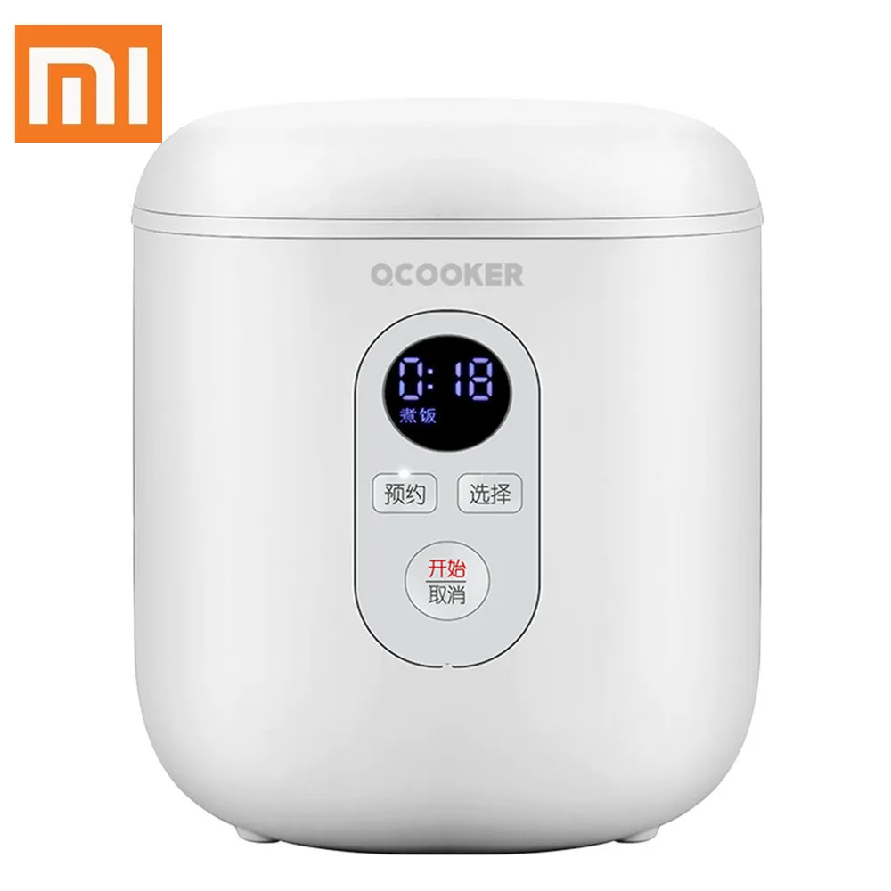 Xiaomi Q плита Qf1201 мини 1,2л рисоварка 300 Вт умная кухонная техника бронь ЖК рисоварка от Xiaomi Youpin