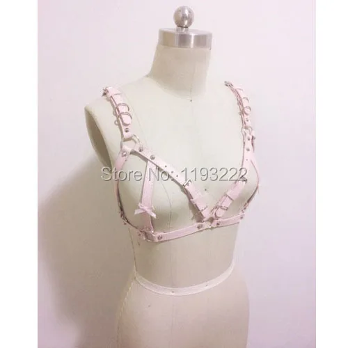 Женский ремень из натуральной кожи ручной работы бюстгальтер на бретельках 4