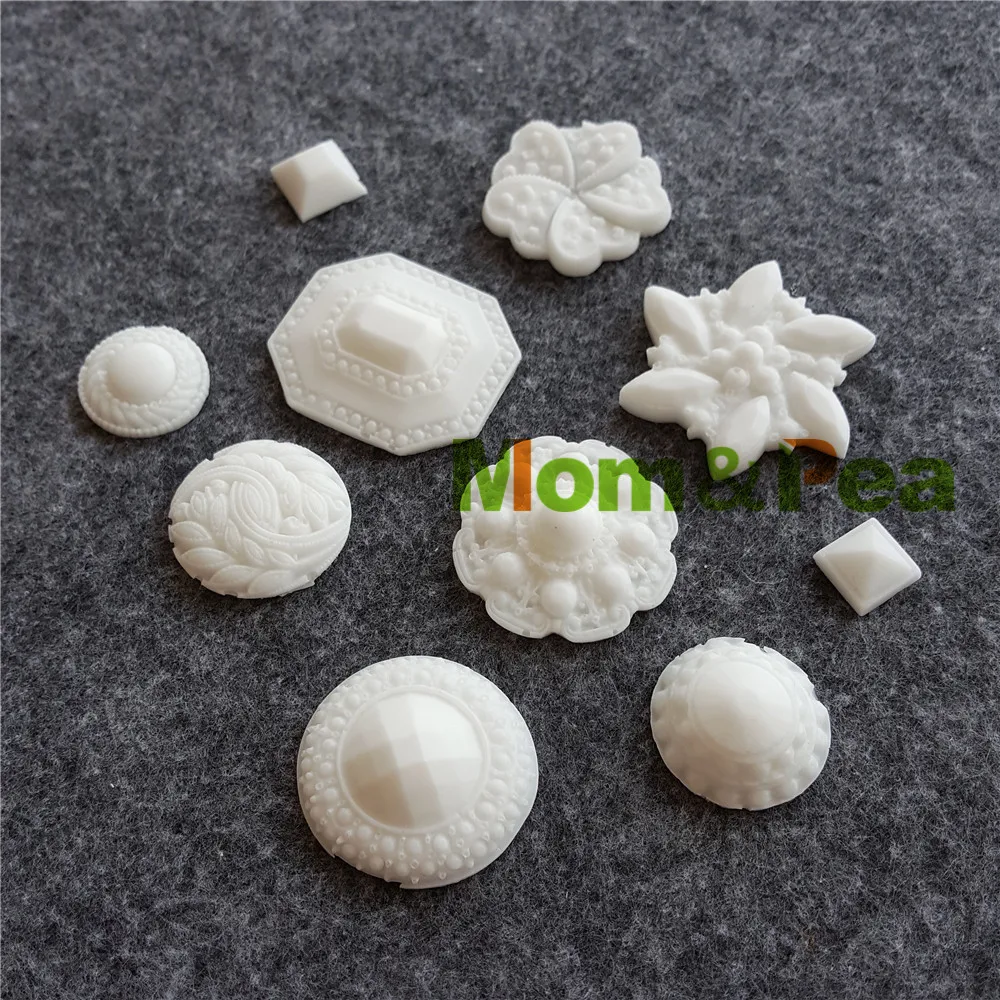 Mom &amp Pea MPB0091 цветы с камнями силиконовая форма Сахарная паста 3D украшение для