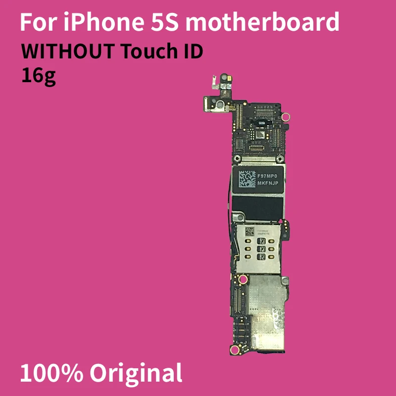 Материнская плата для iPhone разблокированная материнская 16 Гб ПЗУ без Touch ID Logic Board