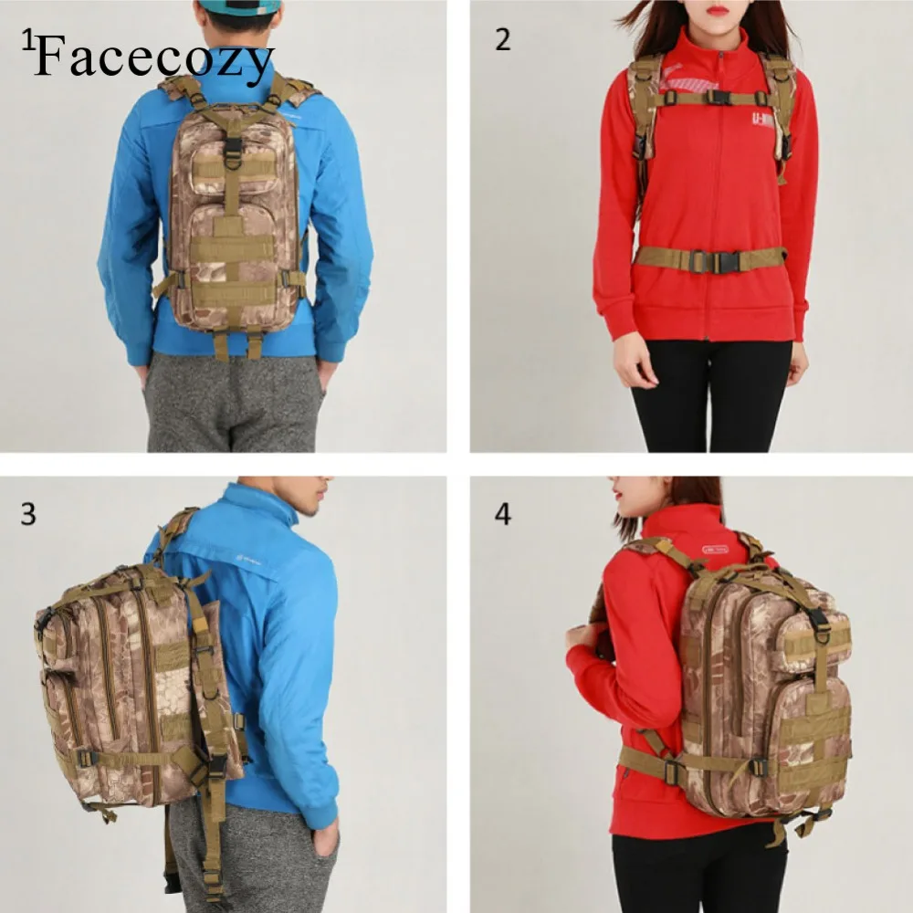 Рюкзак Facecozy для кемпинга и походов 25 30L водонепроницаемый нейлоновый рюкзак