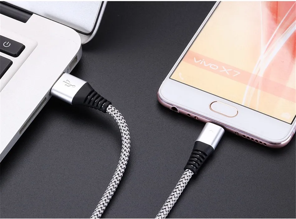 NOHON Micro USB Led кабель для передачи данных для samsung Galaxy S7 S6 huawei Xiaomi Redmi Note 4 4X мобильный телефон 2.4A кабели быстрой зарядки 1,2 м