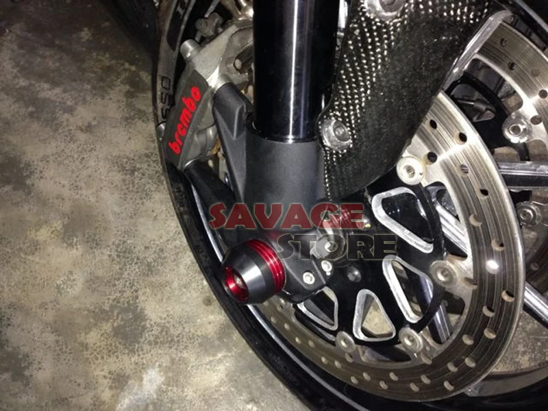 Передний мост вилка крушение слайдер Для MV Agusta F3 675/800 2013 Аксессуары для мотоциклов колеса протектор защита от падения