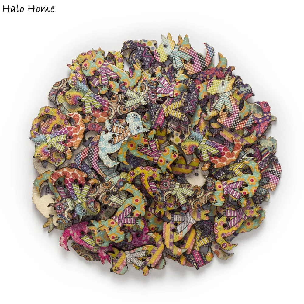 30 шт поводок для собак шитья деревянные пуговицы Скрапбукинг подарок одежда