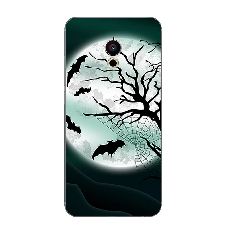 Чехлы сделай сам для Meizu Pro 6/Pro 6 Plus чехол телефона 5 Fundas Metal Soft TPU Moon Space Printing Shell |