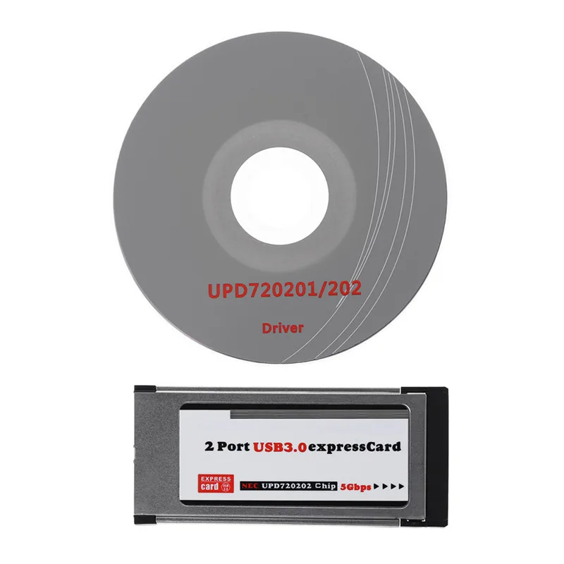 Новый 2 портовый USB 3 0 Экспресс карта Expresscard 34 мм/54 мм скрытый адаптер для ноутбука