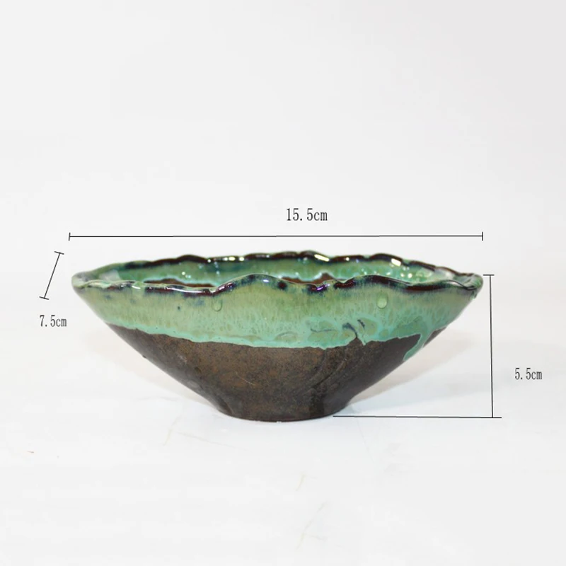 Zen керамический горшок для цветов в японском стиле грубая керамика ваза