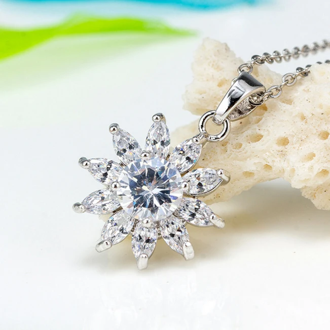 Женское Ожерелье-подвеска из циркония | Украшения и аксессуары