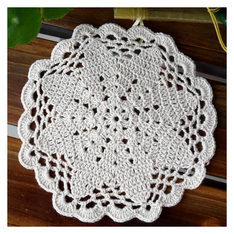 Подставки для напитков ручной работы 20 шт./лот аксессуары стола стеклянные