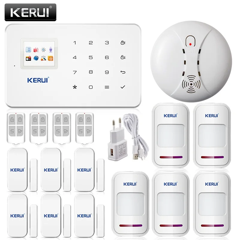 Kerui телефон Дистанционное управление Android IOS APP Охранной Сигнализации Системы GSM