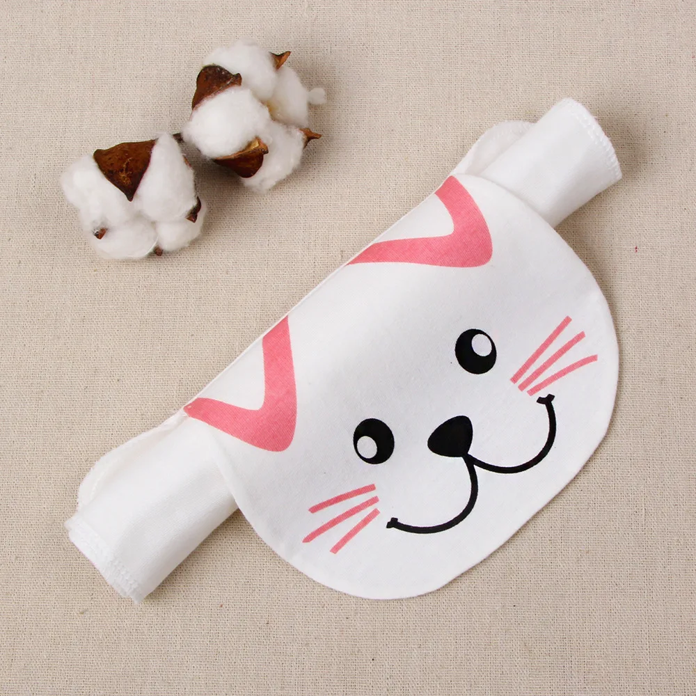 Kitty Детское впитывающее полотенце из чистого хлопка, 32X24 см, детские вещи для новорожденных, защитное одеяло для младенцев, для девочек и мальчиков - Цвет: Kitty