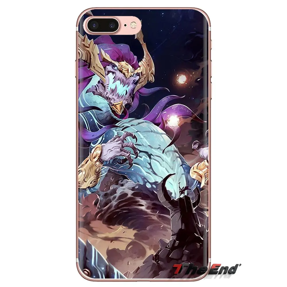 Мягкий ТПУ чехол для телефона Xiaomi Redmi 4A S2 Note 3 3S 4 4X 5 Plus 6 7 6A Pro Pocophone F1 Aurelion Sol Malzahar League