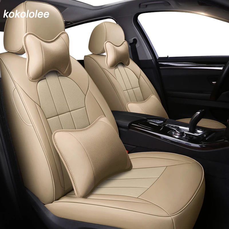 Кожаный чехол для автомобильного сиденья kokoleee на заказ BMW e30 e34 e36 e39 e46 e60 e90 f10 f30 x1 x2
