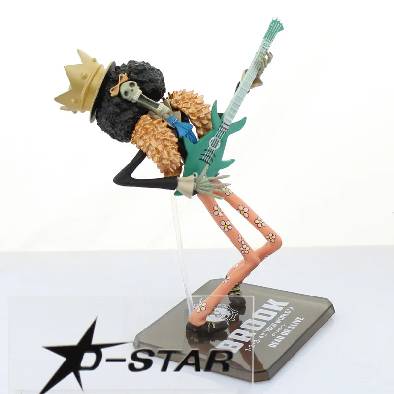Бесплатная доставка 7 &quotone piece Аниме Брук после 2 лет ноль вер. В коробке 17 см ПВХ