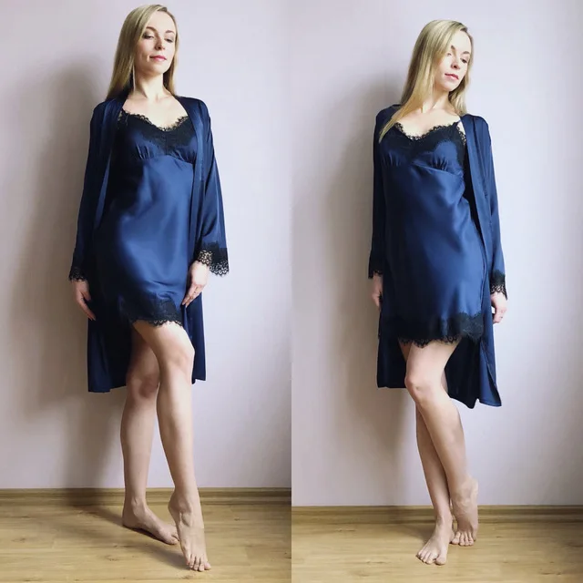 Пижамный комплект, халат, хит, зимние сексуальные кружевные ночные рубашки, женский халат, ночные рубашки, платье, блуза с длинным рукавом, женская пижама