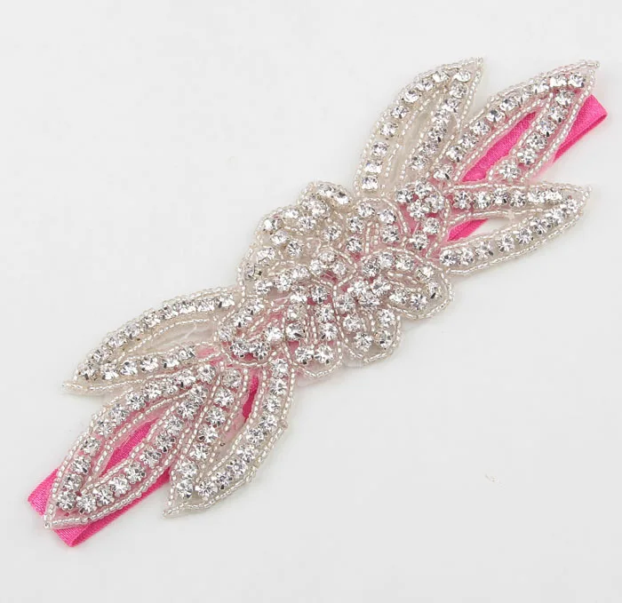 

Nishine Children Girls Rhinestone Flower Headband Hair Bands Kids Girls Wedding Party Hair Accessories Princess Headwear