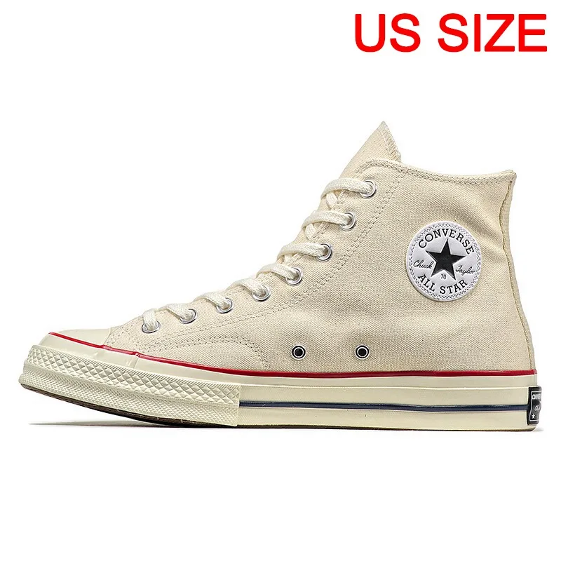 162053 Новое поступление Converse All Star» 70 с высоким берцем унисекс; Скейтбординг туфли; парусиновые кроссовки - Цвет: 162053
