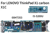 for lenovo thinkpad x1 carbon x1c i5 5200u 8g notebook mainboard 13268 1 448 01430 0011 00ht353 00ht341 laptop motherboard