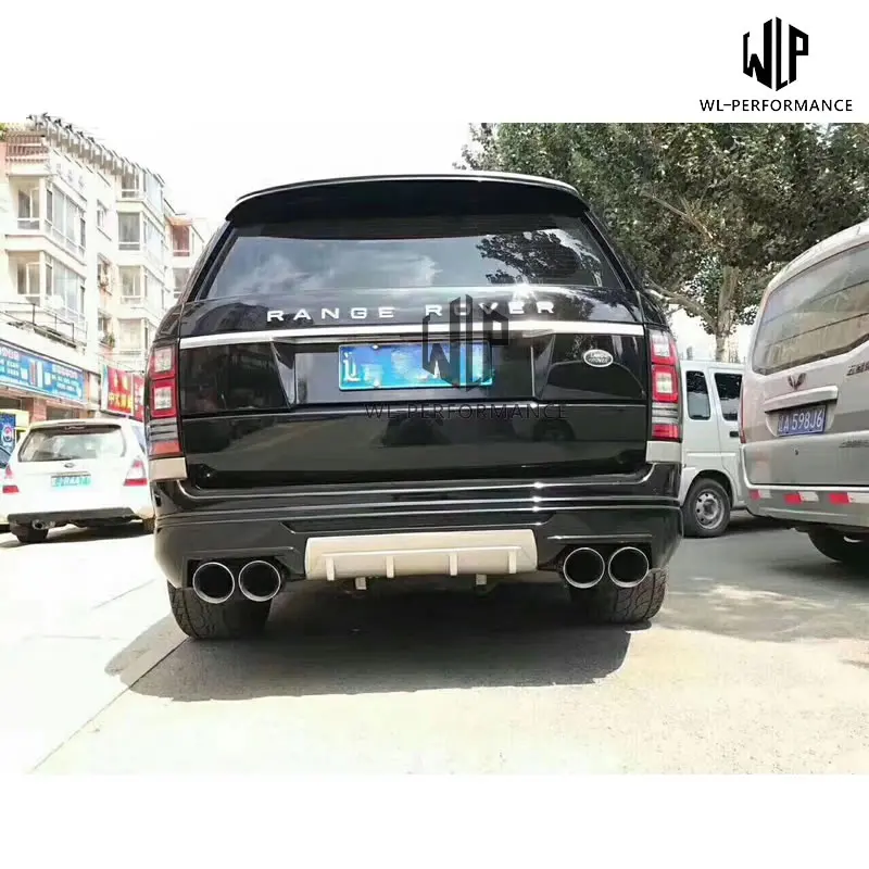 PP Комплект кузова автомобиля неокрашенный передний бампер задний круглые брови