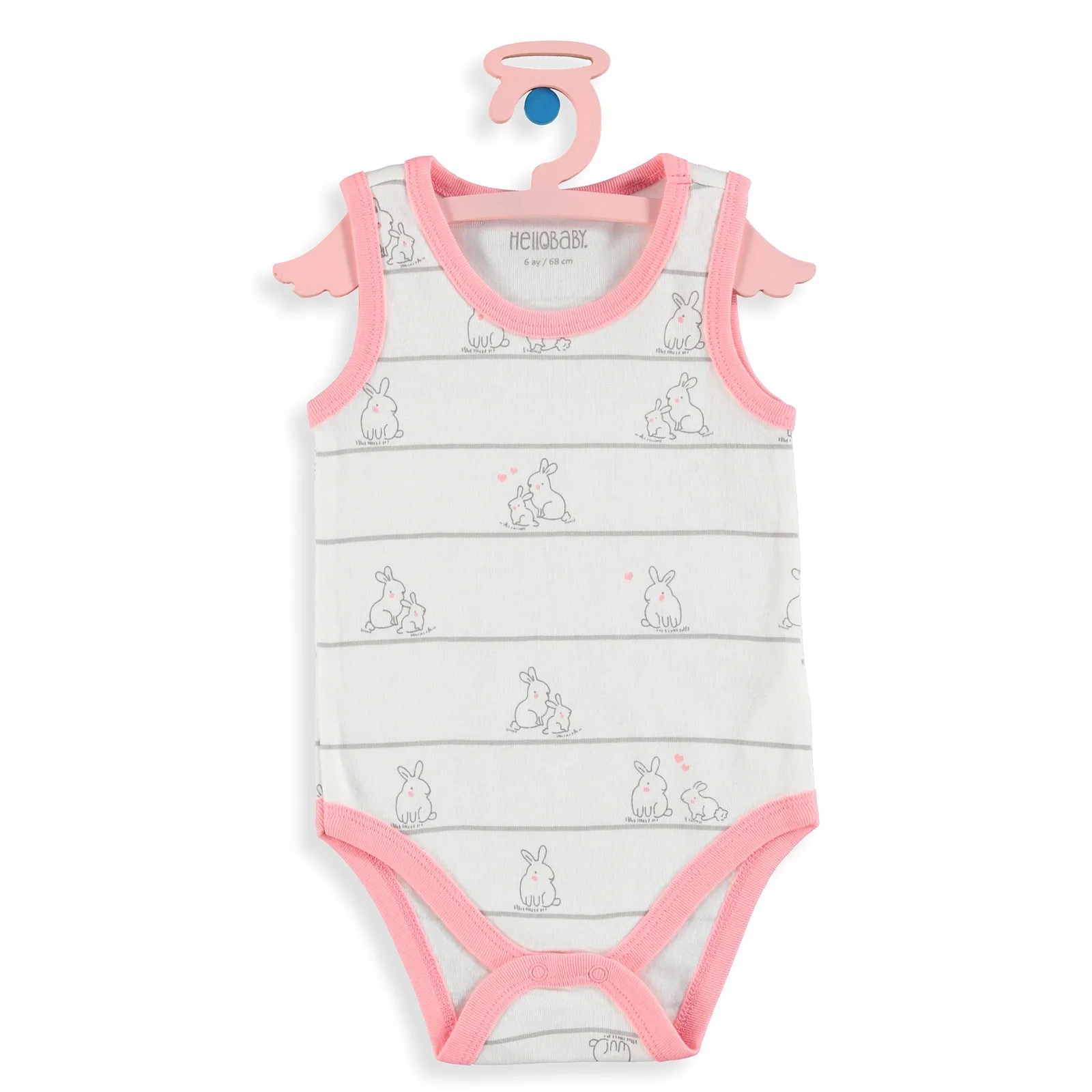 Рисунок кролика HelloBaby экрю 3 месяца |