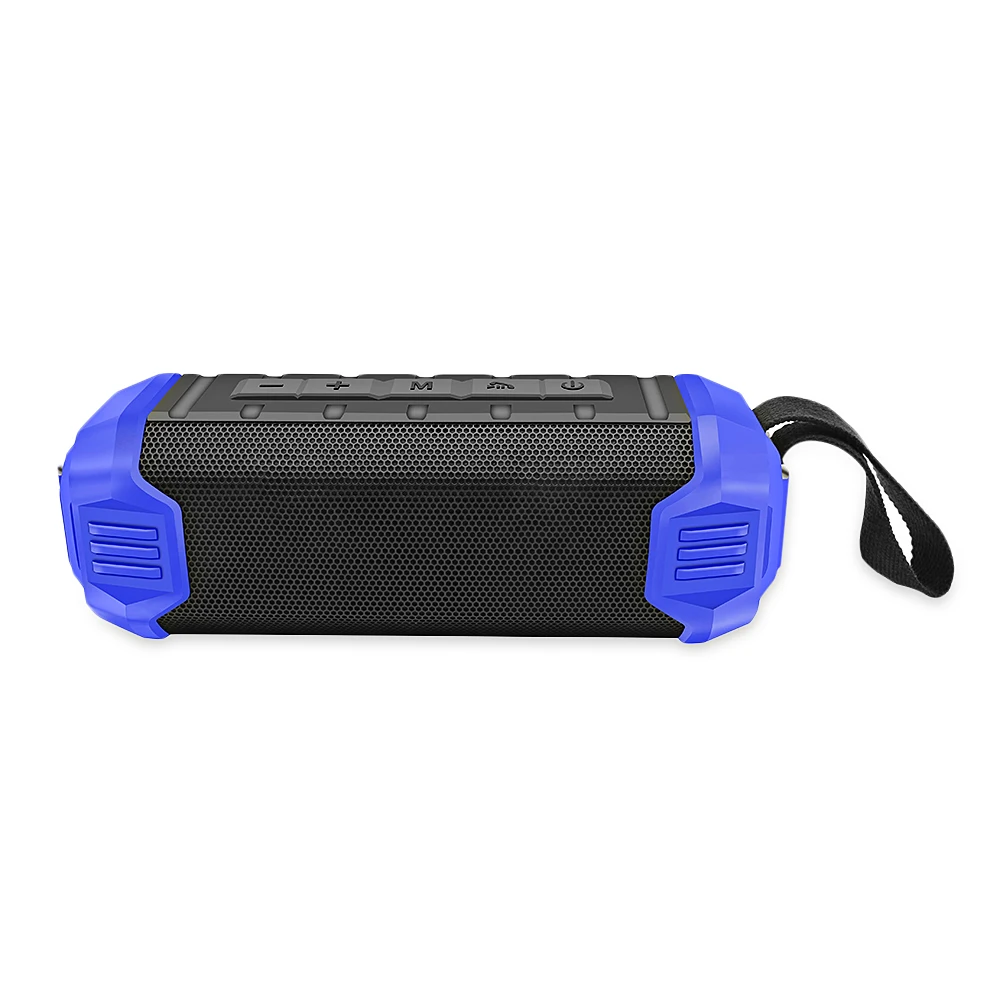 Blue NewRixing NR-1000 открытый беспроводной Bluetooth 4,2+ EDR стерео динамик сабвуфер Звук 3,5 мм внешний AUX аудио 5 крутых цветов - Цвет: Blue