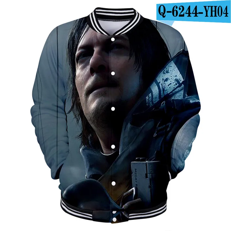 Death Stranding Косплэй куртки 3D принт повседневные баскетбольные куртки модная одежда с длинными рукавами в стиле хип-хоп, куртка в уличном стиле, пальто - Цвет: I