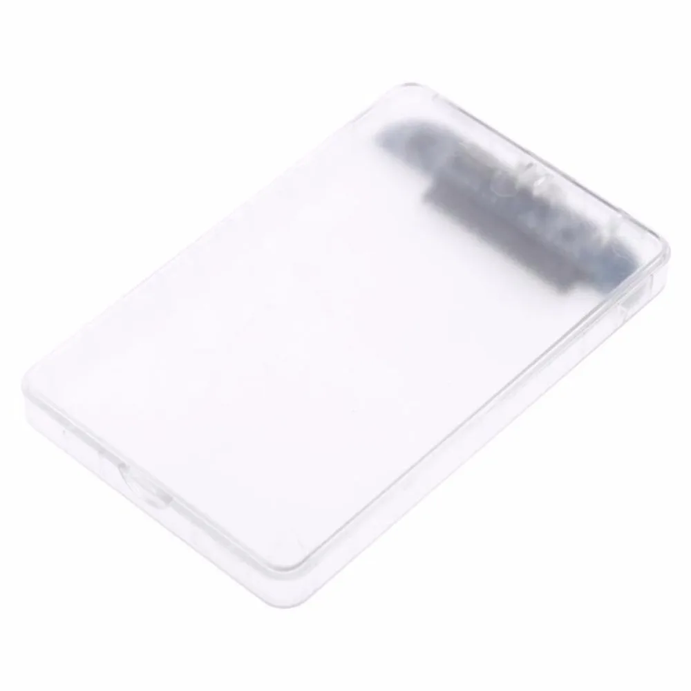 2 5 &quotUSB 3 0 SATA Hd Box SSD HDD жесткий диск Внешний корпус для жесткого диска прозрачный
