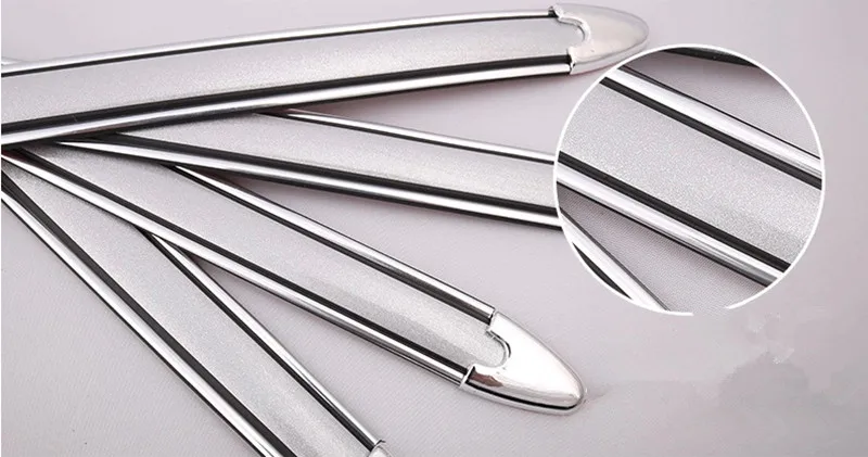 4 шт./лот автомобильный Стайлинг Автомобильная Противоударная полоса Защита