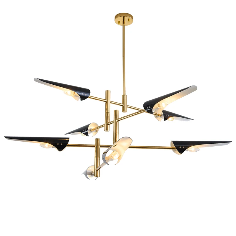 Точный подвесной светильник лампа в скандинавском стиле с крыльями птиц